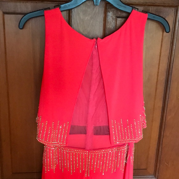 Agua / Bloomingdales floor length gown - Picture 3 of 4